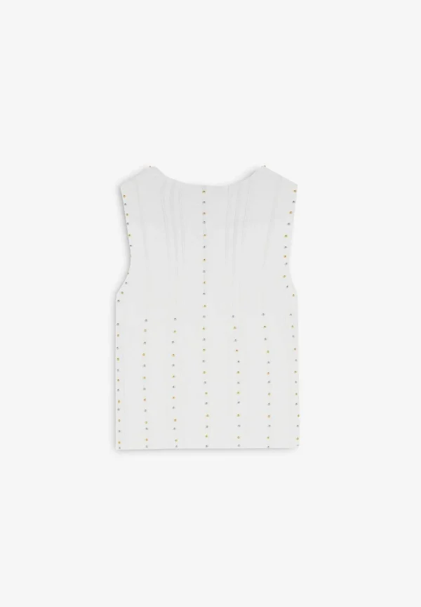 Hot Scalpers Top Punto Detalle Tachuelas