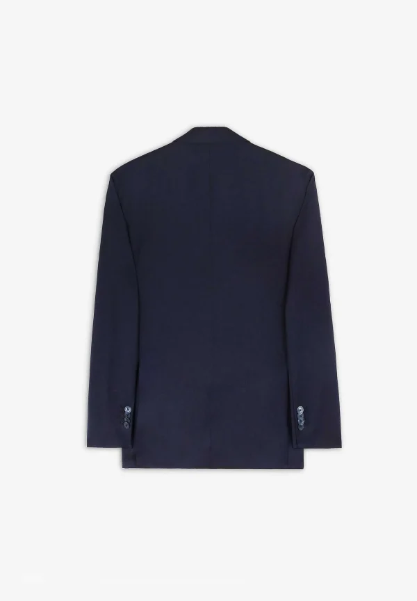 Sale Scalpers Traje Clasico Lana Azul Marino