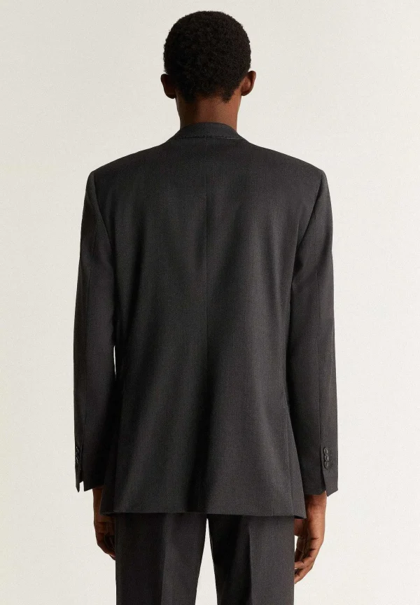 Shop Scalpers Traje Clasico Lana Gris