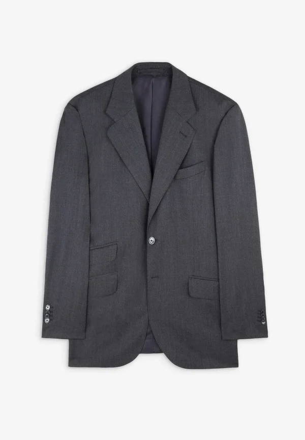 Shop Scalpers Traje Clasico Lana Gris