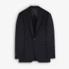 Fashion Scalpers Traje Estructura Azul Marino Lana
