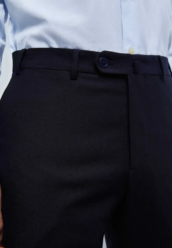 Cheap Scalpers Traje Estructura Azul Marino Lana