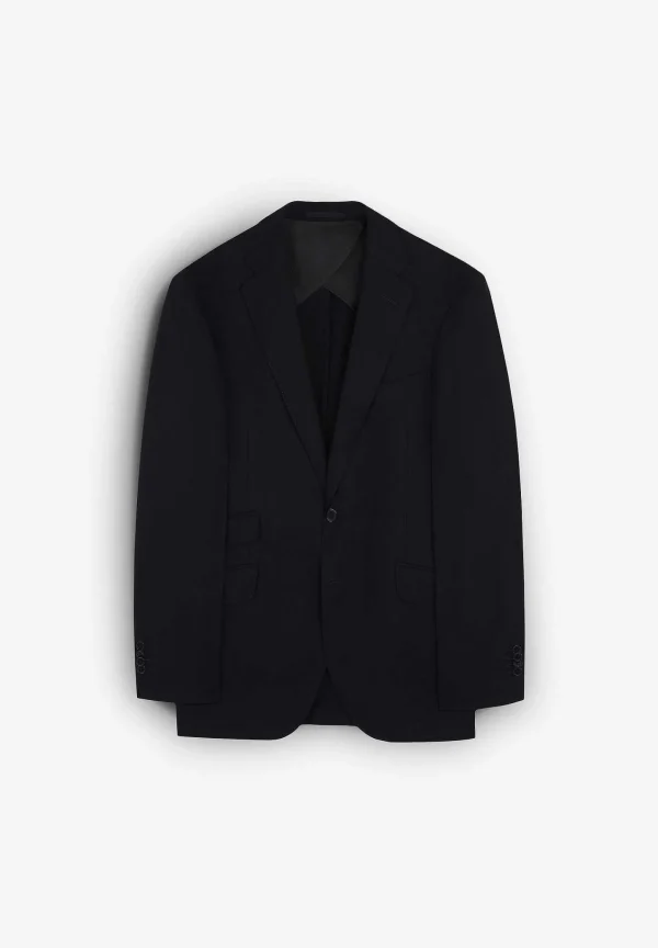 Cheap Scalpers Traje Estructura Azul Marino Lana