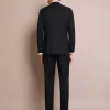 Best Sale Scalpers Traje Lana Azul Marino