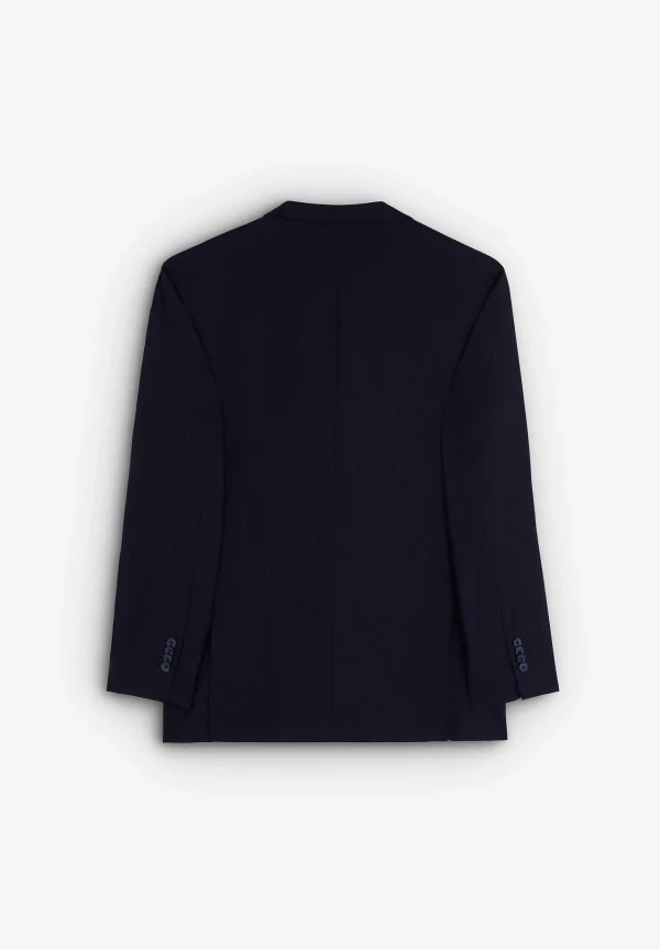 Flash Sale Scalpers Traje Lana Azul Marino Rayas