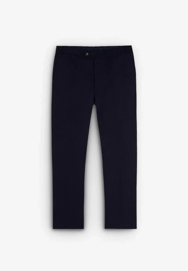 Flash Sale Scalpers Traje Lana Azul Marino Rayas