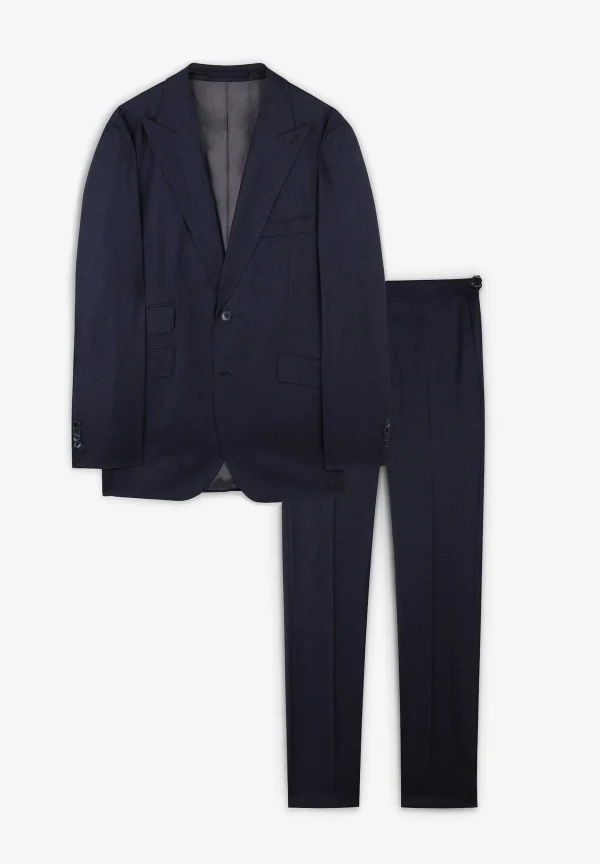 Flash Sale Scalpers Traje Premium Azul Marino Punta De Lanza