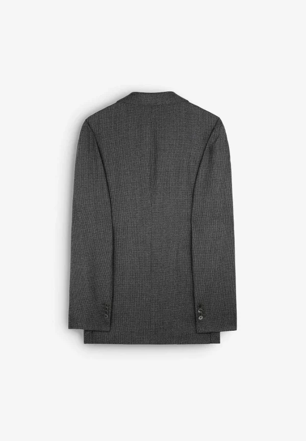 Fashion Scalpers Traje Premium Cuadros Punta De Lanza Gris