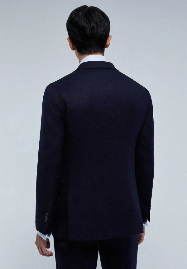 Best Sale Scalpers Traje Premium Lana Azul Marino