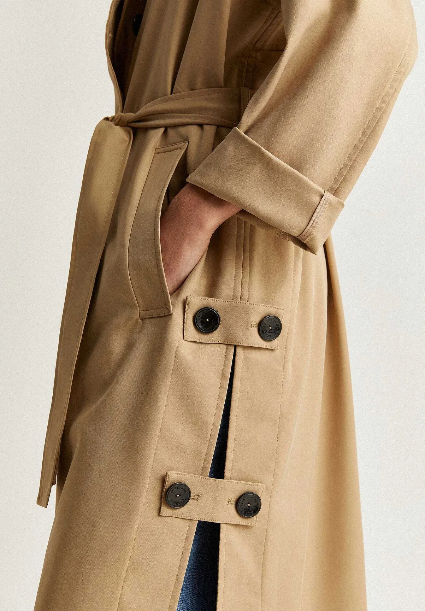 trench_detalle_abertura_l_10.webp Outlet Scalpers Trench Detalle Abertura Lateral
