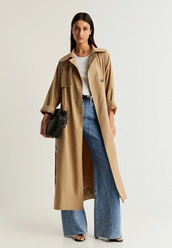 Outlet Scalpers Trench Detalle Abertura Lateral