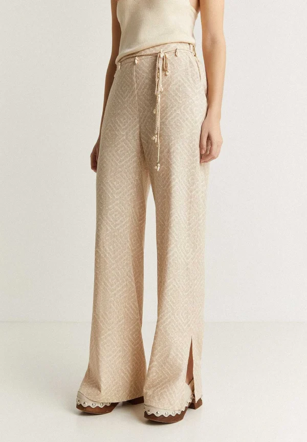 Online Scalpers Trim Print Pant