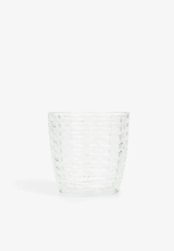 Shop Scalpers Vaso Vidrio Relieve Rayas