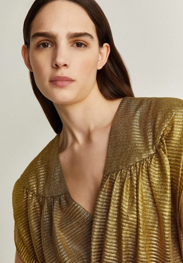 Fashion Scalpers Vestido Lurex Nudo