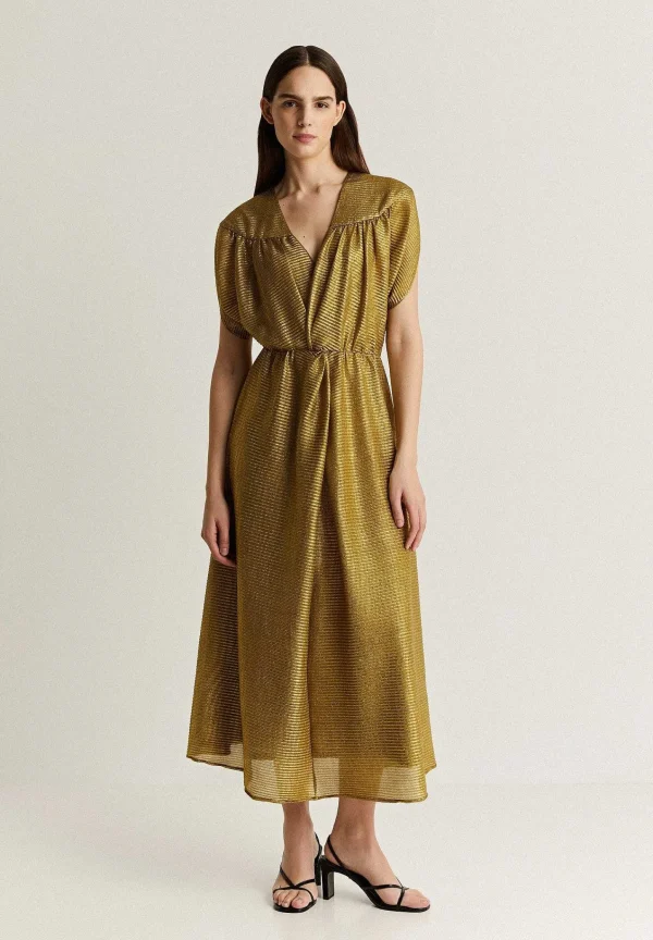 Fashion Scalpers Vestido Lurex Nudo