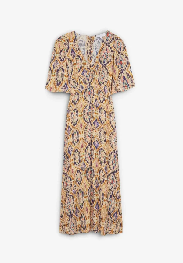 Sale Scalpers Vestido Midi Abertura Espalda