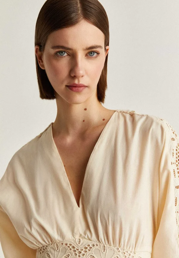 Clearance Scalpers Vestido Midi Bordados