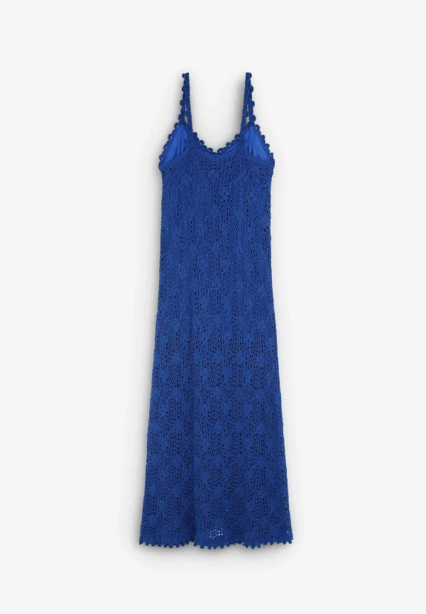 Best Scalpers Vestido Midi Crochet Tirantes