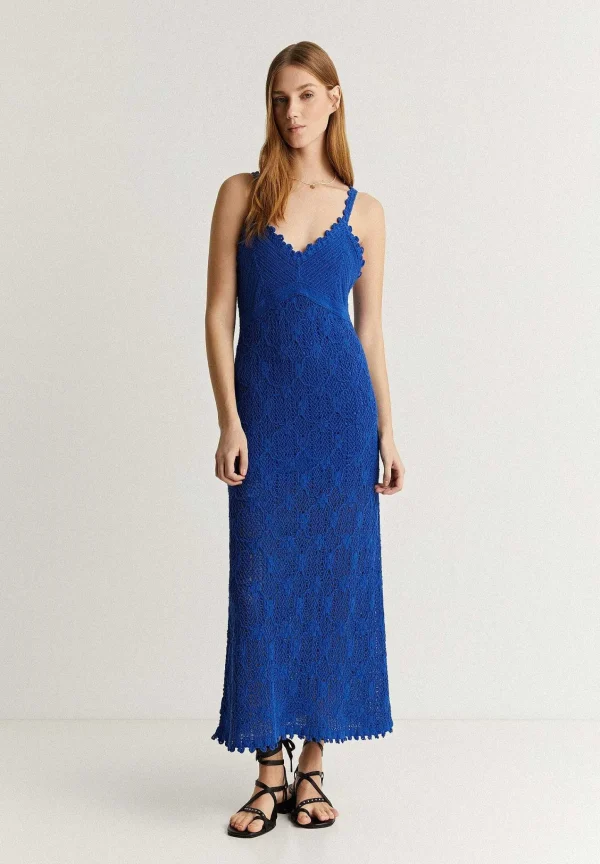 Best Scalpers Vestido Midi Crochet Tirantes