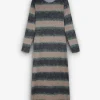 Online Scalpers Vestido Midi Lurex