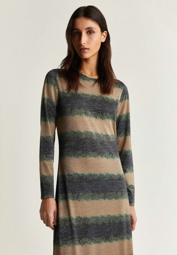 Online Scalpers Vestido Midi Lurex