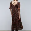 Cheap Scalpers Vestido Midi Lurex Detalle Espalda