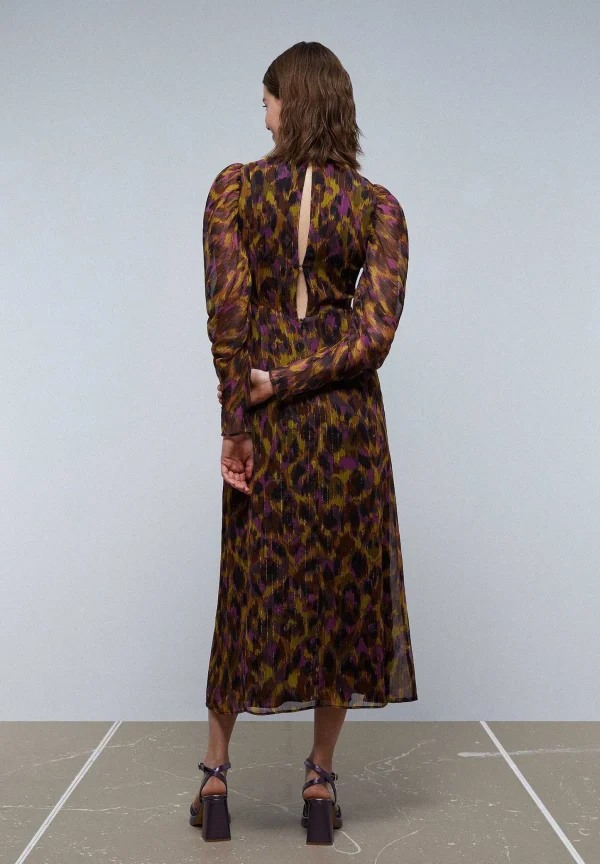 Sale Scalpers Vestido Midi Print