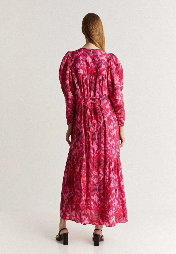 Store Scalpers Vestido Midi Print Lazada Trasera