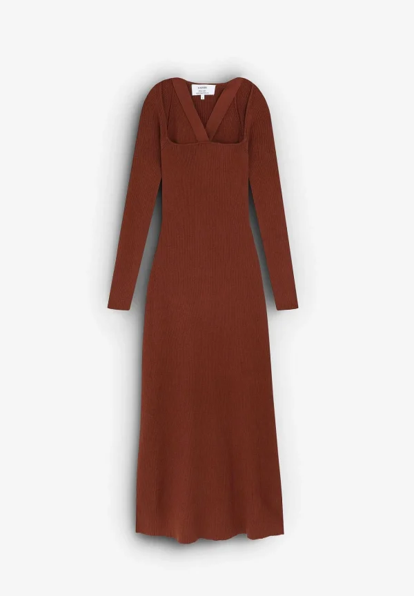 Best Scalpers Vestido Midi Punto Canale