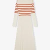 Fashion Scalpers Vestido Punto Canale Aberturas