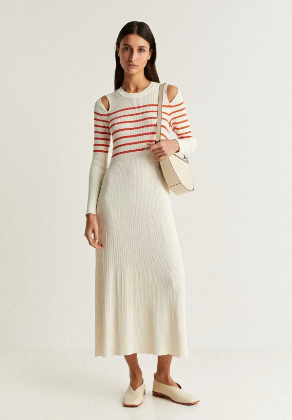 Fashion Scalpers Vestido Punto Canale Aberturas