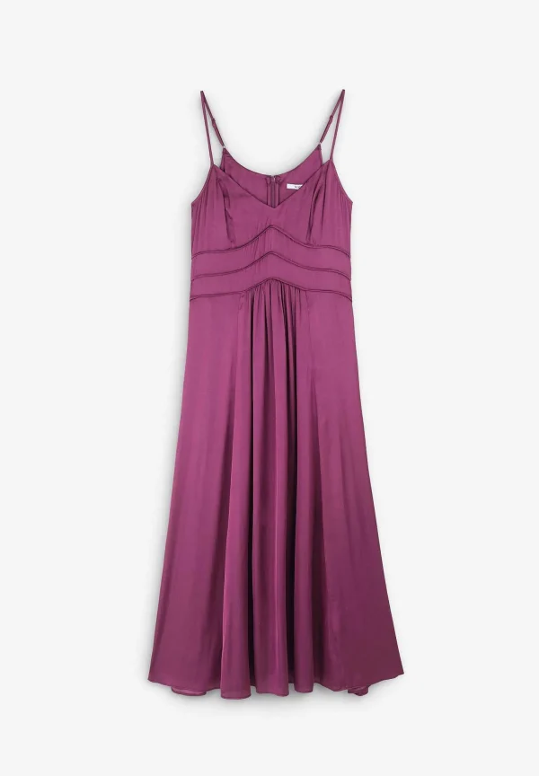 Fashion Scalpers Vestido Slip Frunces