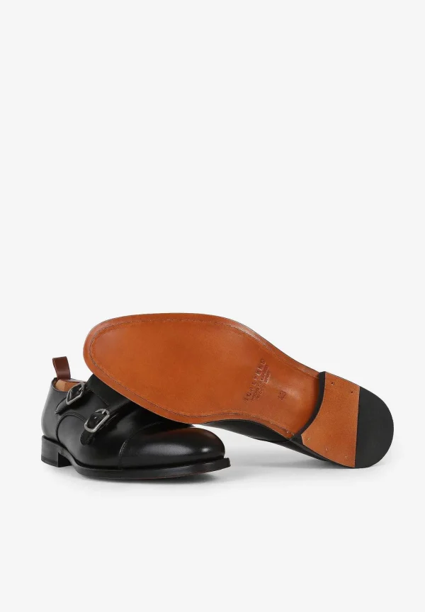 Sale Scalpers Zapatos Double Monk Vestir Piel